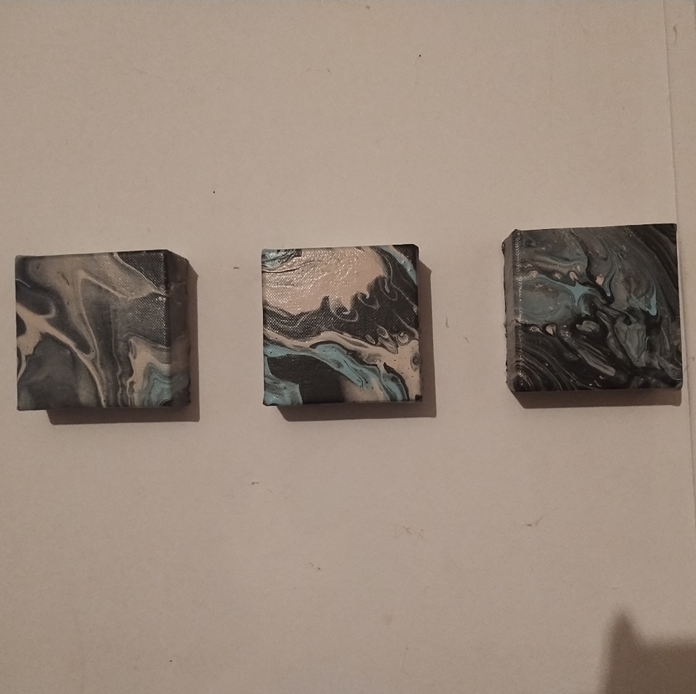 Abstract Paintings Set of 3